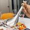 Elegant Gold Stainless Steel Spoon With Long Handle For Dessert And Coffee 4