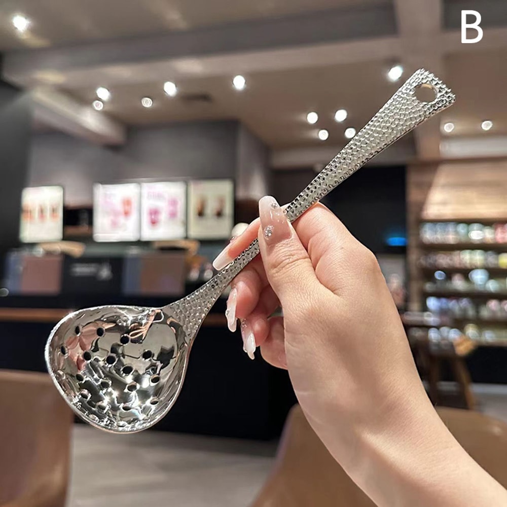 Stainless Steel Soup Spoon Large Capacity Deep Rice Spoon