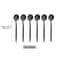 Gold Coffee Spoons Stainless Steel Teaspoons Dessert Spoon Set