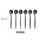 Gold Coffee Spoons Stainless Steel Teaspoons Dessert Spoon Set