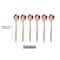 Gold Coffee Spoons Stainless Steel Teaspoons Dessert Spoon Set