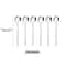 Gold Coffee Spoons Stainless Steel Teaspoons Dessert Spoon Set