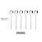 Gold Coffee Spoons Stainless Steel Teaspoons Dessert Spoon Set