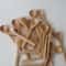 Mini Bamboo Spoons for Bath Salts, Spices, Candy and Kitchen Jars