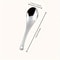 Stainless Steel Spoon Set Large Serving Spoons for Desserts and Kitchen Use