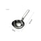 Deep Bowl Stainless Steel Soup Ladle Short Handle Ramen Spoon 5