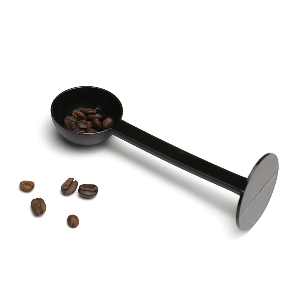 Long Handled Coffee Measuring & Tamping Spoon for Grounds and Powders