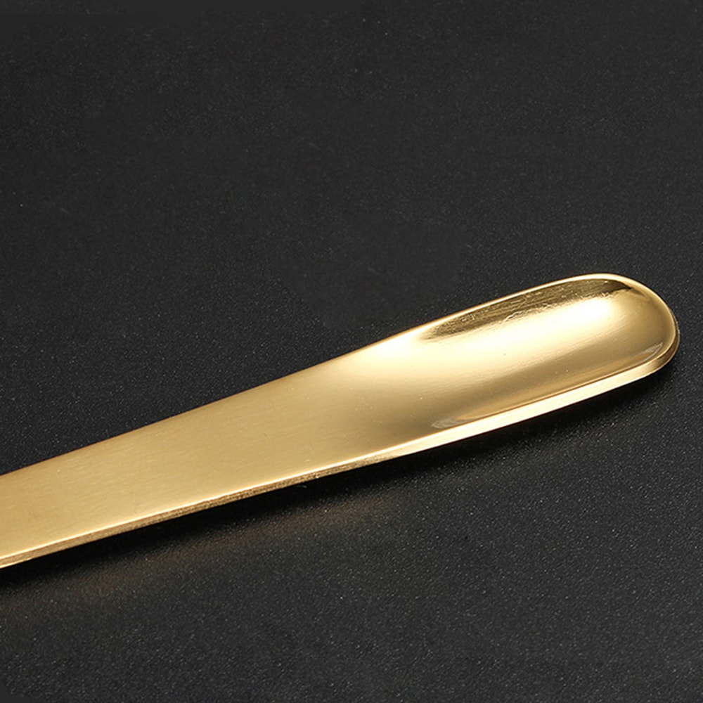 Stainless Steel Coffee Spoon for Dessert, Ice Cream and Bar Mixing