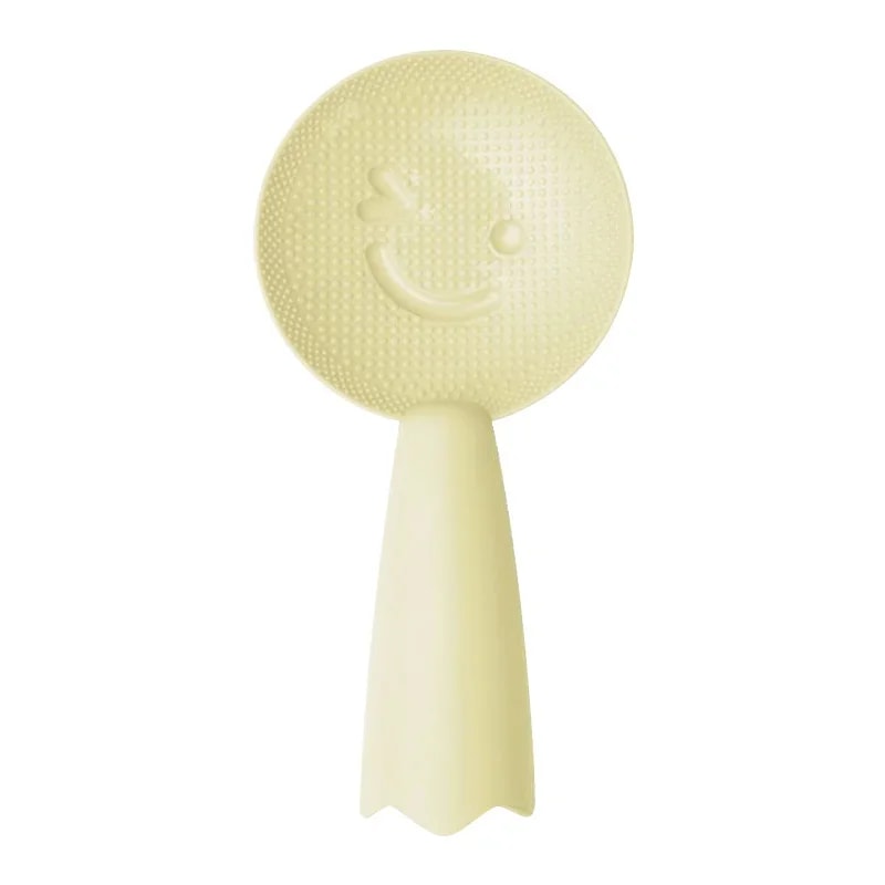 Non Stick Rice Spoon With Smiley Face Standable Rice Spatula 3