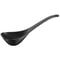 Black Non Stick Soup Spoon for Ramen Rice Porridge and Everyday Serving
