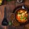 Black Non Stick Soup Spoon for Ramen Rice Porridge and Everyday Serving