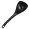 Black Non Stick Soup Spoon for Ramen Rice Porridge and Everyday Serving