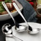 Stainless Steel Long Handle Soup Spoon Large Round Serving Spoon