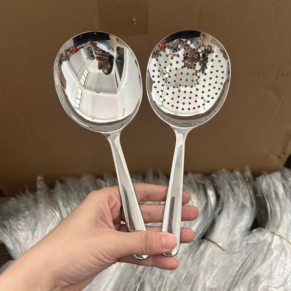 Stainless Steel Rice Spoon Colander Non Stick Rice Paddle