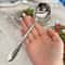 Premium Stainless Steel Hammer Pattern Spoon Set Dessert, Coffee & Tea Spoons