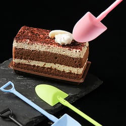 mini disposable spoons for ice cream & dessert parties