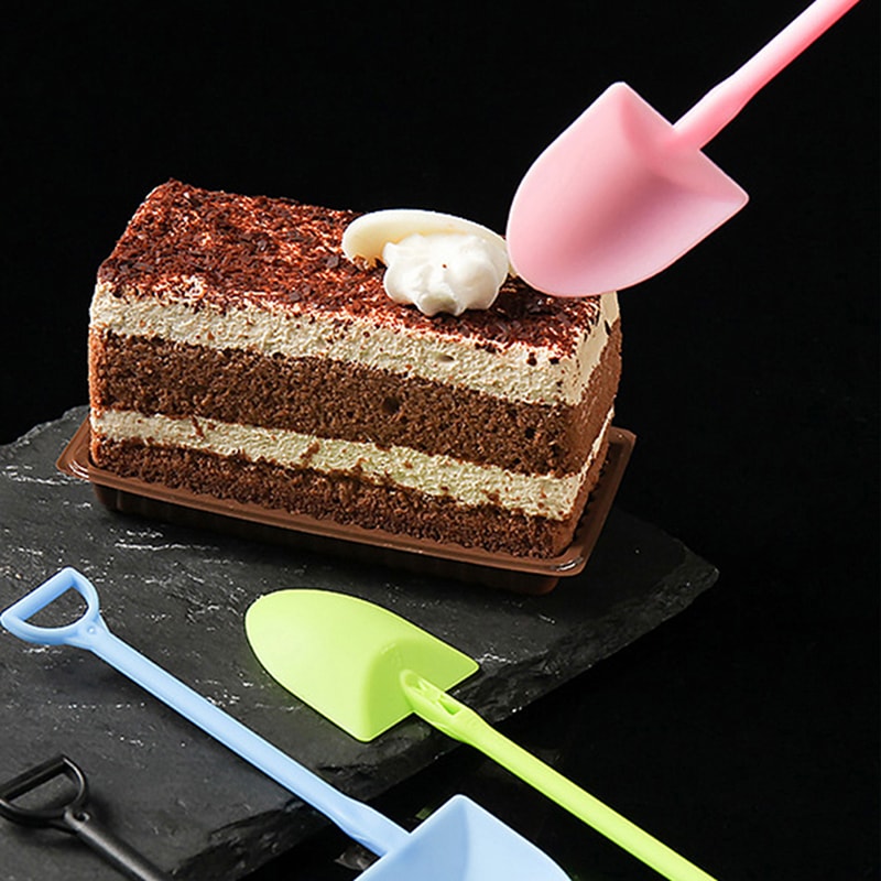 Mini Disposable Spoons for Ice Cream & Dessert Parties