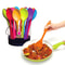 Premium Heat Resistant Silicone Kitchen Ladle Long Handle Stirring Spoon 0