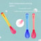Baby Silicone Temperature-Sensing Feeding Spoon Set