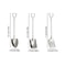 Stainless Steel Dessert & Fruit Fork Set Cake & Appetizer Utensils