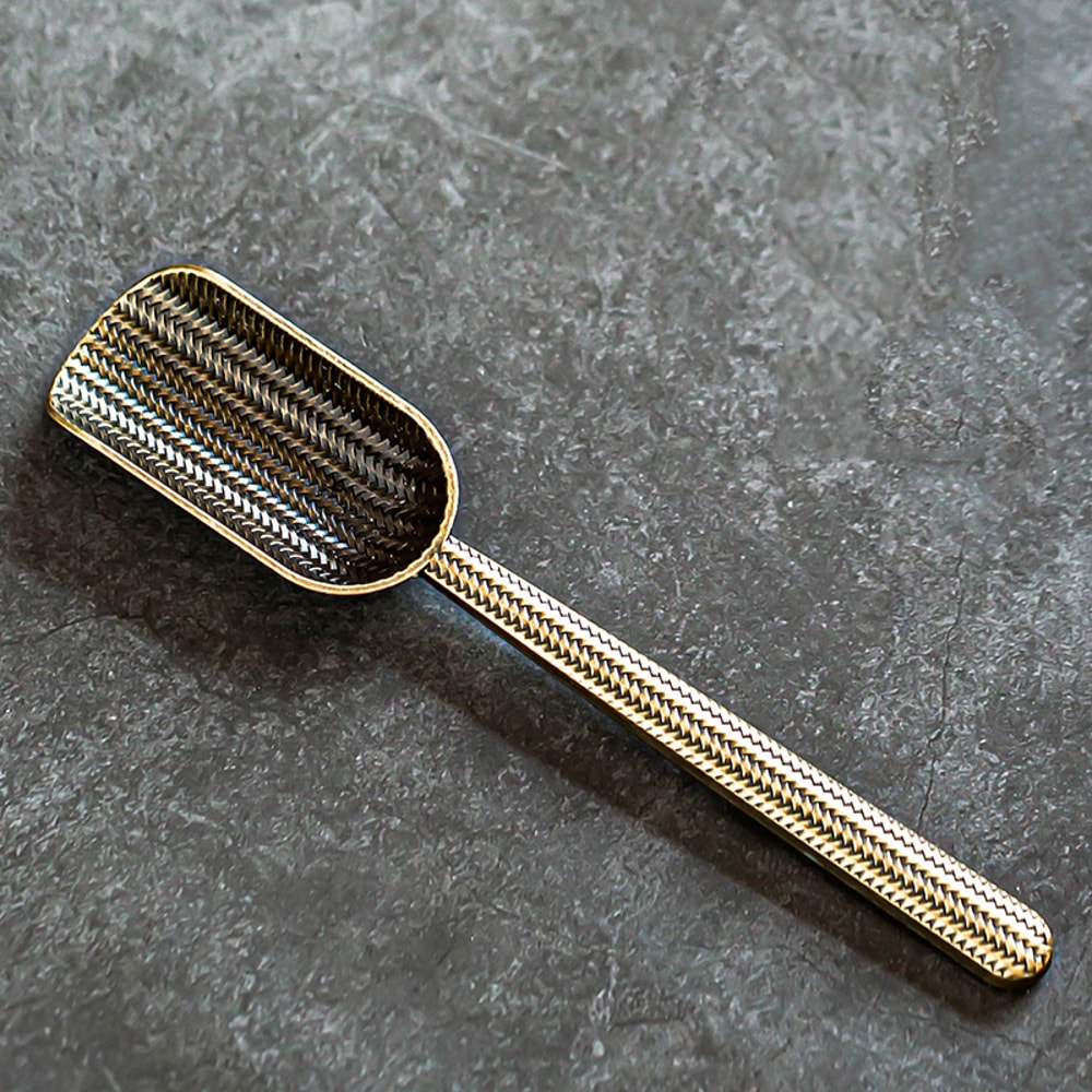 Premium Alloy Tea Scoop With Retro Cloud Texture Kung Fu Tea Tool 6