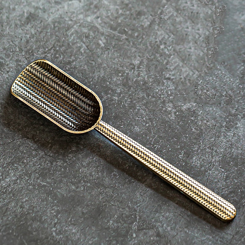 Premium Alloy Tea Scoop With Retro Cloud Texture Kung Fu Tea Tool 6