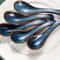 Mini Porcelain Spoons Set Rustproof Soup & Dessert Spoons