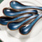 Mini Porcelain Spoons Set Rustproof Soup & Dessert Spoons
