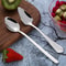 Serrated Grapefruit Spoon Stainless Steel Fruit Scoop Tableware 2