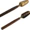 Vintage Tea Scoop with Wooden Handle Alloy Loose Leaf Measuring Spoon