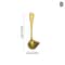 Premium Stainless Steel Soup Ladle With Long Handle Duck Mouth Design 3