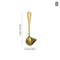 Premium Stainless Steel Soup Ladle With Long Handle Duck Mouth Design 3