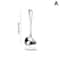 Premium Stainless Steel Soup Ladle With Long Handle Duck Mouth Design 4