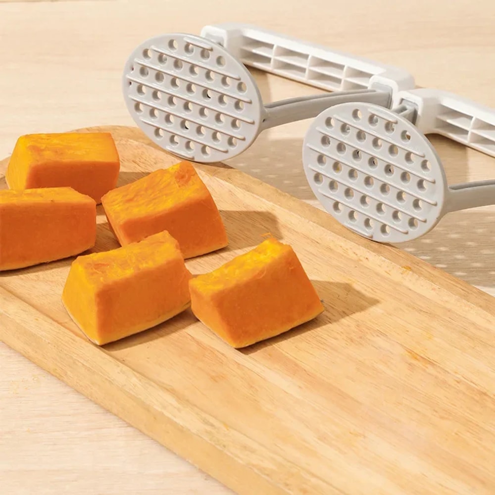 Premium Manual Potato Masher Vegetable Ricer With NonSlip Handle 2