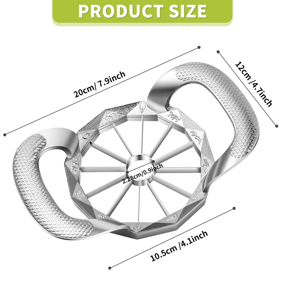 Heavy Duty Apple Corer Slicer Extra Large Fruit Cutter And Stainless Steel Apple Slicer For Fast P 3