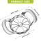 Heavy Duty Apple Corer Slicer Extra Large Fruit Cutter And Stainless Steel Apple Slicer For Fast P 3