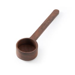 black walnut coffee bean measuring spoon set solid wood