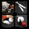 Stainless Steel Soup Ladle with Pour Spout Kitchen Serving Tool