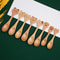 Premium Wooden Teaspoon Cartoon Honey Coffee Spoon 0