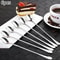 Premium Stainless Steel Long Handled Coffee Ice Teaspoons 3