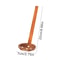Premium Wooden Ramen Spoon Long Handle Soup & Tasting Spoon