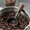 Premium Walnut Handle Coffee Measuring Spoon Stainless Steel Coffee Scoop For Beans Powder 1