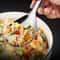 Premium Stainless Steel Rice Spoon Non Stick Kitchen Serving Utensil