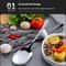 Premium Large Stainless Steel Serving Spoon Ergonomic Metal Kitchen Utensil 3