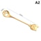 Stainless Steel Cat Claw Coffee Dessert Spoon Cute Teaspoon Stirrer 2