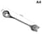 Stainless Steel Cat Claw Coffee Dessert Spoon Cute Teaspoon Stirrer 3