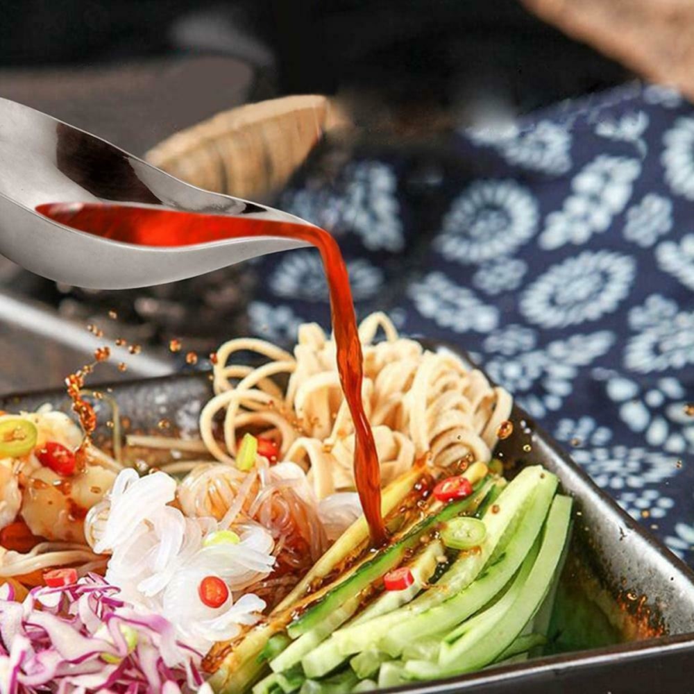 Premium Sauce Decorating Spoon Dessert Plating Tool Precision Food Decoration Tool For Sushi Cake 3