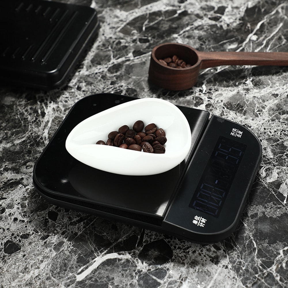 Ceramic Coffee Dosing Cup Espresso Bean Scoop Tray Precision Measure Cup 4