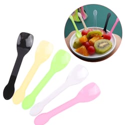 party & dessert mini plastic spoons disposable dessert & ice cream tasting spoons