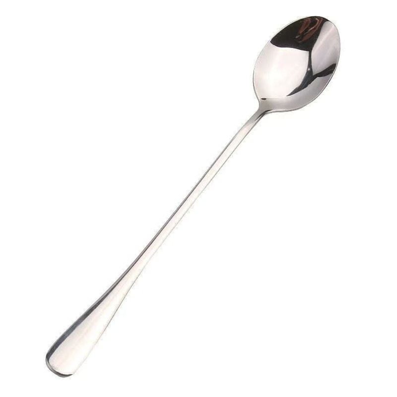 Premium Long Handled Stainless Steel Coffee Ice Spoons 2